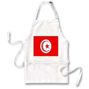 Tunisia Flag Apron