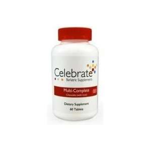  Celebrate   Multi Complete Chewable (60 Tablets) Health 