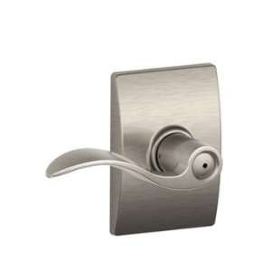  Schlage F40ACC/CEN Accent Privacy Door Lever Set with the 