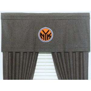  NBA New York Knicks   Denim Window Valance: Home & Kitchen