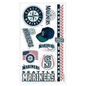   Seattle Mariners MLB Temporary Tattoos (10 Tattoos): Sports & Outdoors