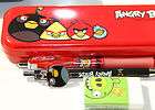 Angry Bird Pencil Case Automatic Pencil Pen &Eraser Set FRIENDS  
