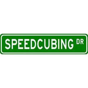 SPEEDCUBING Street Sign   Sport Sign   High Quality Aluminum Street 