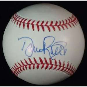  Signed Dave Righetti Baseball   *GIANTS World Series COA 