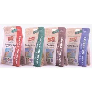   Freeze Dried Training Treats for Dogs, Variety Pack of 4