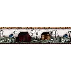  Willow Grove Country Wallpaper Border (PV5348B)