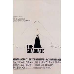  Vintage Dustin Hoffman Movie Poster The Graduate