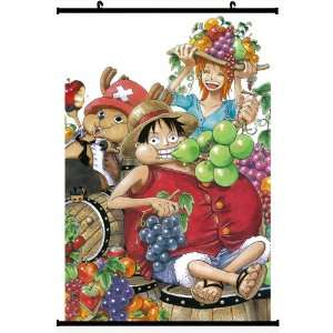 One Piece Anime Wall Scroll Poster (16*24)support 