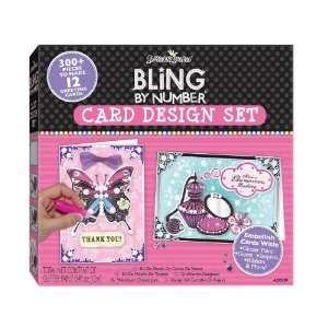    Fashion Angels Bling By Number Card Design Set: Toys & Games