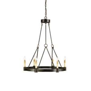   Currey & Company 9022 6 Light Chatelaine Chandelier: Home Improvement