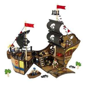    Kidkraft Childrens Toys Pirate Ship Play Set 