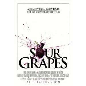  Sour Grapes Movie Poster Double Sided Original 27x40 