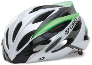 Giro Savant Bright Green/Silver Cycling Helmet Road Triathlon New 