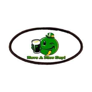  Patch of Irish Have a Nice Day Smiley Face Beer St Patrick 