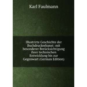   (German Edition) (9785875818127) Faulmann Karl Books