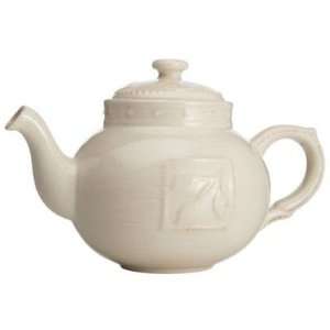 Sorrento Tea 36 oz. Ivory Teapot
