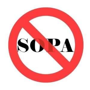  No SOPA sticker vinyl decal 5 x 5 Everything Else
