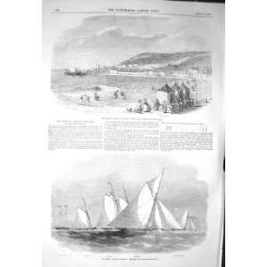  1856 BRISTOL CHANNEL REGATTA WESTON SUPER MARE CYCLONE 