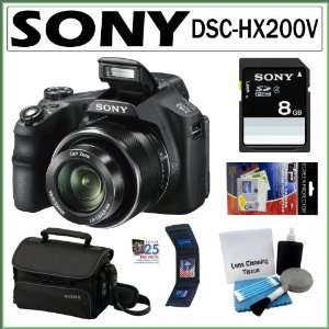   LCD + Sony 8GB SD Card + Sony Case + Accessory Kit