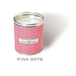  Aunt Sadies Pink Dots Candle