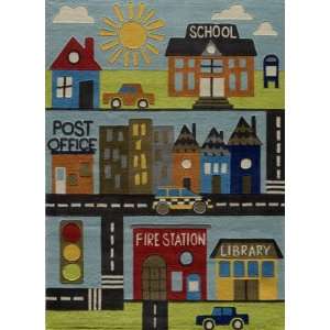  Momeni Lil Mo Whimsy Lmj12 Town 8 x 10 Area Rug