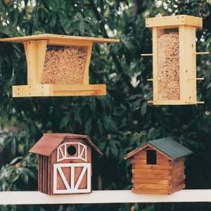 Bird Shelter and Feeder, Plan No. 684 (Woodworking Plan)