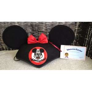   Park Exclusive Minnie Mouse Mouseketeer Ears Hat NEW 