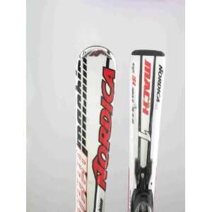  Used Nordica Mach 1 Shape Ski w/Binding 170cm C: Sports 
