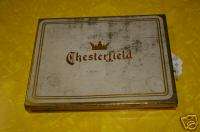 Old Liggett & Myers Chesterfield Cigarettes Tin Case NICE LOOK!  