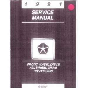  : 1991 TOWN & COUNTRY CARAVAN VOYAGER Service Manual Book: Automotive