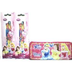   Box with 8 Matching Disney Princess Pencils Disney