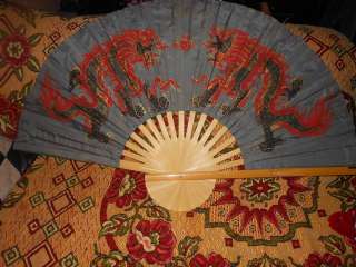 BEAUTIFUL Thai bamboo Dragon Wall fans 10 DIFFERENT DESIGNS 3 