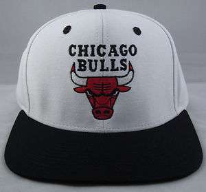 Chicago Bulls Snapback Cap Hat Air Jordan Vintage NBA DRose 2tone 