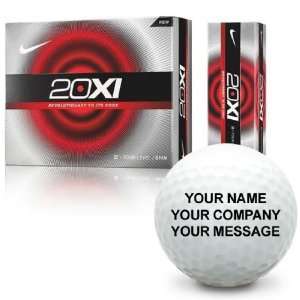  Nike 20XI X High Number Personalized Golf Balls: Sports 