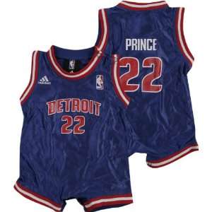  Tayshaun Prince adidas NBA Replica Detroit Pistons Infant 
