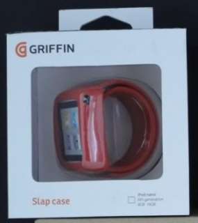 Brand new Griffin Slap Watch Wristband Case iPod Nano 6G Red Color 