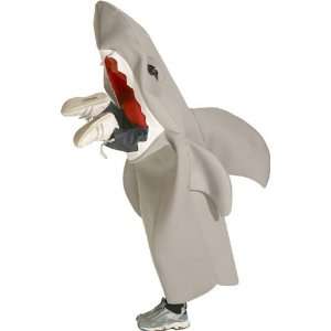  Childs Man Eating Shark Funny Costume (Sz 7 10) Toys 