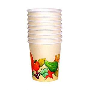   : Autumn Fall Thanksgiving Party Cups   Harvest Bounty: Toys & Games