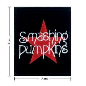  3pcs Smashing Pumpkins Music Band Logo I Embroidered Iron 