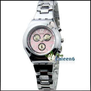NEW SINOBI Ladies Stainless Steel Qutraz Fashion Wrist Watches 3 