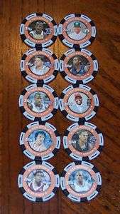 CHRIS PAUL ROOKIE +9 OTHER RC 2005/06 TOPPS POKER CHIPS  