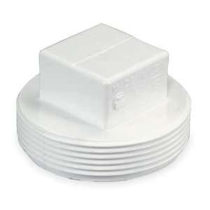  MUELLER INDUSTRIES 1WKW5 Clean Out Plug,6 In,MPT,PVC: Home 