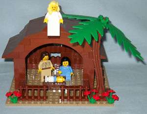 LEGO CHRISTMAS NATIVITY CRECHE, MARY, JOSEPH,BABY JESUS  