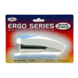   Ergo Half Strip Stapler, Plastic, Colors may vary: Office Products