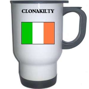  Ireland   CLONAKILTY White Stainless Steel Mug 