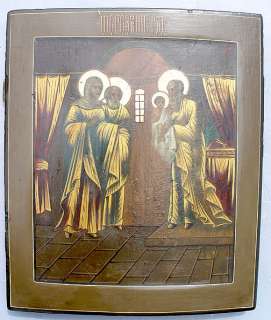 RARE 1870s RUSSIAN ICON CIRCUMCISION of CHRIST  