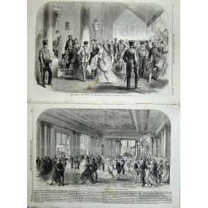   1868 Buckingham Palace Queen Drawing Room London Art