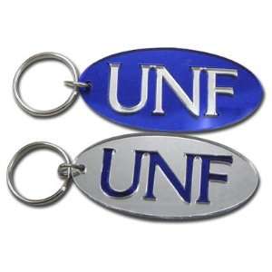  North Florida Ospreys Blue Unf Oval Keychain: Sports 