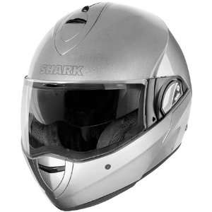  Shark Evoline Solid Helmet Medium  Silver: Automotive