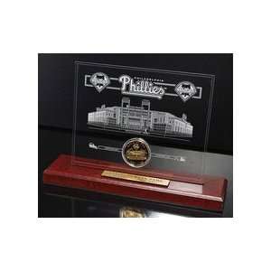  Citizens Bank Park Etched Acrylic Desktop Display with a 